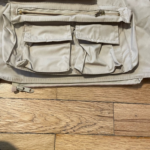 Vintage Tan Multi-Pocket Fiahing/Utility Vest XL - Picture 14 of 16